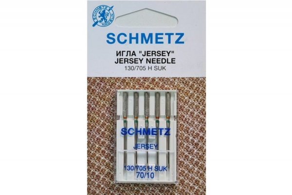 Иглы Schmetz джерси 130/705 H SUK №70, 5 шт в Анапе