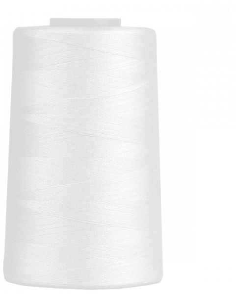 Нитки Sewing Thread 40/2 5000 ярд. цвет - белый 100% п/э в Анапе